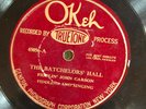 Okeh (TrueTone) 45056 Fiddlin' John Carson BACHELOR'S HALL Country  78rpm E