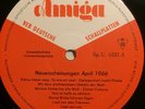 AMIGA Werbeplatte Neuerscheinungen April 1966 Sp.U. 331 / 332