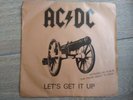 AC/DC - Let's get it up + Snowballed, 7'' Single (45 rpm) v. 1981 PORTUGAL PRESS