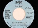 Modern Soul Disco 45 - Dan Greer - Love Is The Message - Beale St. - VG++ mp3