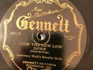 Gennett 6697 Lawrence Welk Novelty Orch DOIN' THE LOW DOWN 78 rpm 1929 EE+ Hot