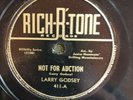 Rich-R-Tone 411 Larry Godsey NOT FOR AUCTION 78rpm E+Bluegrass 1st time on ebay