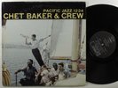 CHET BAKER & CREW Self Titled PACIFIC JAZZ PJ-1224 LP mono