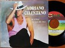 ADRIANO CELENTANO : MI ATTRAI / LUCE DEL SOLE 45 GIRI RARISSIMO CLAN 1987 EX EX