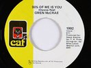 Funk Soul 45 - Gwen McCrae - 90% Of Me Is You - Cat - VG+ mp3