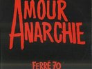 Léo FERRE Amour Anarchie French 2 LPs BARCLAY 80417/80423