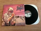 Death - Leprosy  LP 1988 Org US Press GATEFOLD - Combat