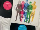 PENTATONIX 5X FULLY SIGNED DOUBLE VINYL LP SET DEBUT ALBUM W/ AVI KAPLAN PTX
