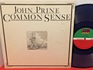 JOHN PRINE Common Sense ATLANTIC Singer Songwriter LP EX Vinyl w LYRIC INSERT