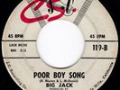 R&B popcorn BIG JACK Poor Boy Song HEAR
