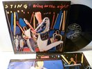 DLP,  Sting, Bring On The Night, 1986, Originalinnersleeves, Bestzustand, NM