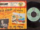 BOB AUBERT ET SES FADOS -TEPPAZ LYON 4518 FRENCH 7 EP FIRST HUGUES AUFRAY SINGLE