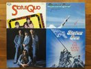 4 LPs STATUS QUO - Blue For You, In The Army, Just Supposin, Pictures Matchstick
