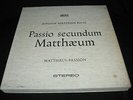 KARL RICHTER: BACH ST. MATTHEW PASSION 4LP ED1 ARCHIV SAPM 198009/12 STEREO NM