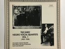 THE EARLY NEGRO VOCAL QUARTETES VOL. 1   1902 - 1928   DOCUMENT LP   RARE SIDES