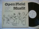 OPEN FIELD MUSIK VERY RARE 1976 GER ORIGINAL PRIVATE LP TOP MINT- JAZZ ROCK FREE