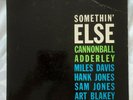 CANNONBALL ADDERLEY/MILES DAVIS 'SOMETHING ELSE' BLUE NOTE BLP-1595/RVG/47W63rd.