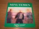 The Minutemen Ballot Result Double Live Album 1986 SST Records SST 068 VG+ NM