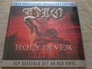 DIO - HOLY DIVER LIVE - 3 LP SET ON RED VINYL