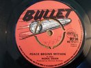 NORA DEAN - PEACE BEGINS WITHIN / SLICKERS GO BACK HOME - VERY GOOD