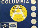 UK SKA 45-THE BEES-JESSE JAMES RIDES AGAIN-COLUMBIA BLUE BEAT-DJ