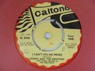ROMEO I Can't Do No More CALTONE Rocksteady Killer  UK 7