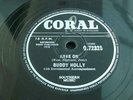 BUDDY HOLLY RAVE ON / TAKE YOUR TIME 1958 UK PRESS 78 RPM RECORD