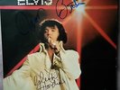 JAMES BURTON & GLEN HARDIN TCB BAND SIGNED ELVIS LP 12