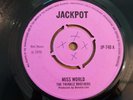 THE TWINKLE BROTHERS - MISS WORLD / TAKE WHAT YOU'VE GOT  - VERY GOOD