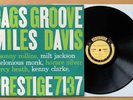 MILES DAVIS Bags Groove RARE 1959 JAPAN 1st Press ORIG Flip Back EX-NM Prestige
