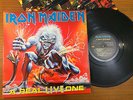 IRON MAIDEN A REAL LIVE ONE LP 1993 GTFLD NEAR MINT CONDITION__ no prayer dead