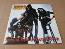 KISS - second kiss in long beach   - LP -    red vinyl -