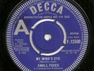 SMALL FACES RARE UK DEMO MY MIND'S EYE WITHDRAWN VERSION IN NEAR MINT CONDITION