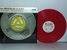 THE MIDDLE CLASS Out Of Vogue Early Material Red Vinyl LP Plays Well Punk Rock