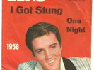 Elvis Presley - German One night with year picture sleeve.