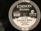 EDISON 51112 FRED VAN EPS BANJO Cocoanut Dance  EE-   -B BOTH