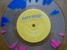 KATY PERRY Chained To The Rhythm PROMO Ltd. Ed. Clear Pink Blue Vinyl 7