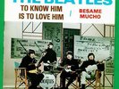 Beatles US 45 Deccagone PRO-1106 Besame Mucho / To Know Him...Blue Vinyl