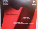 ALAIN BANCQUART ELECTRONIC-ONDES MARTENOT LP MICROTONAL-JULIAN CARRILLO-AVANT