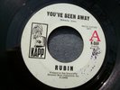 1967 NORTHERN SOUL CLASSIC--RUBIN--YOU'VE BEEN AWAY--KAPP 869--PROMO