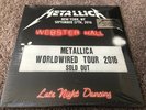 Metallica Live At Webster Hall 3-LP Vinyl Limited Sealed New York City NY NYC