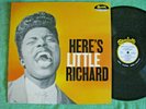 HERE'S LITTLE RICHARD / Rare 1956 1st Press LP / SPECIALTY SP-100 / VG+/EX VINYL