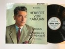 HERBERT VON KARAJAN Sibelius Symphony 2 UK LP COLUMBIA SAX 2379