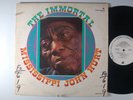 MISSISSIPPI JOHN HURT The Immortal BLUES LP VANGUARD RARE MONO PROMO WLP
