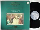 FELIX AYO Bach Solo Violin Sonatas Partitas PHILIPS 2 LPs 6770950 STEREO HOLLAND