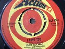 Eddie Holman I Love You 7” 45 Action Records ACT 4547 Northern Soul Rare Vinyl