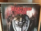 HEATHENS RAGE - FIGHT TILL THE END LP RED VINYL (LTD TO 100 COPIES ) MINT
