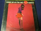CHET BAKER QUINTET Comin' On LP (1967) Prestige Stereo hard bop shrink