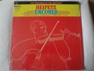 JASCHA HEIFETZ HEIFETZ ENCORES VINYL LP 1971 RCA RED SEAL AVE MARIA, SABRE DANCE