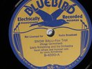 Louis Armstrong and his Orchestra BLUEBIRD 6590 E+ PRE WAR JAZZ 78